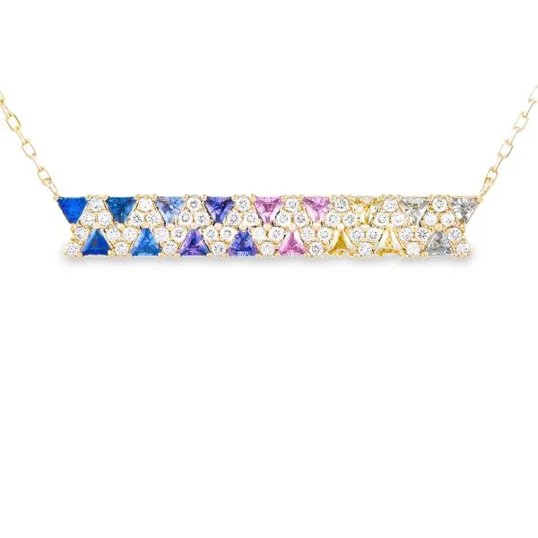 Color Pendant On a Chain Mollys Jewelers Brooklyn, NY