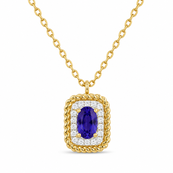 Color Pendant On a Chain Mollys Jewelers Brooklyn, NY