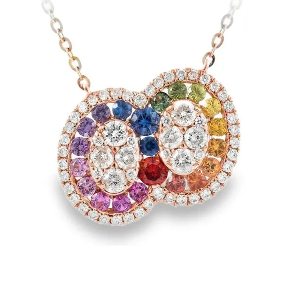 Color Pendant On a Chain Mollys Jewelers Brooklyn, NY