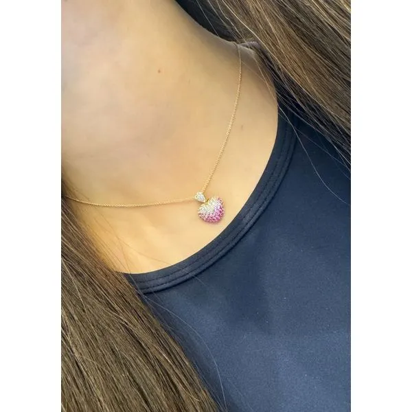 Color Pendant On a Chain Image 2 Mollys Jewelers Brooklyn, NY