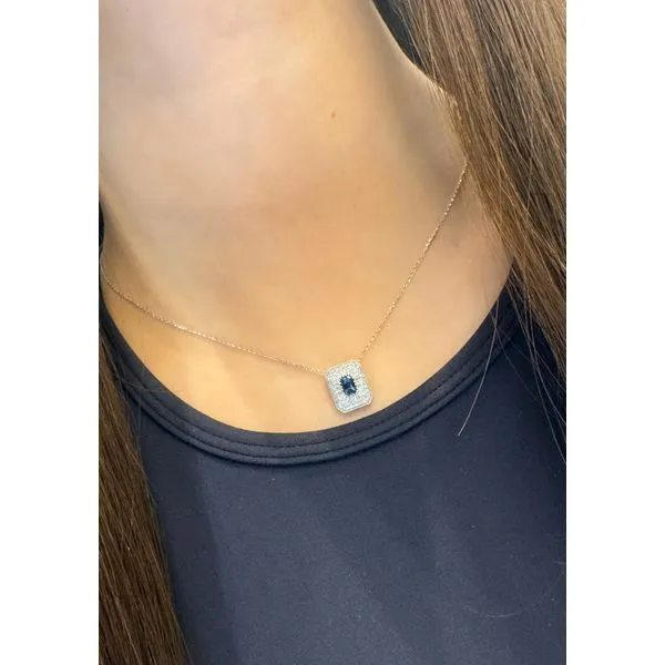 Color Pendant On a Chain Image 2 Mollys Jewelers Brooklyn, NY