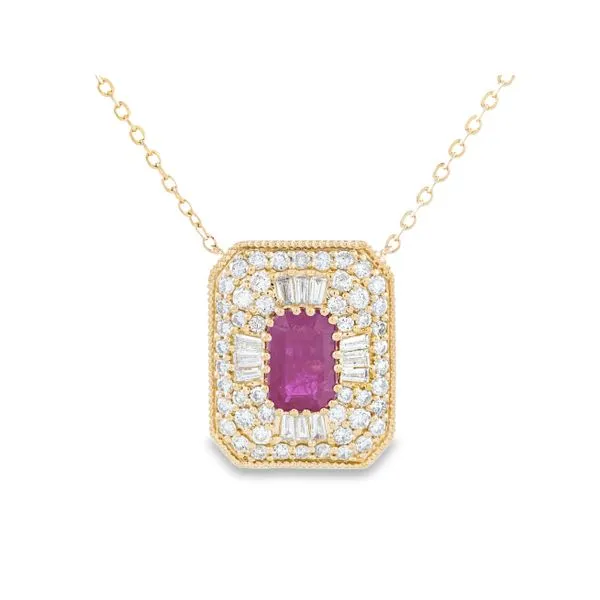 Color Pendant On a Chain Mollys Jewelers Brooklyn, NY