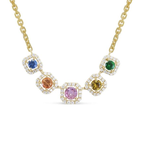 Color Pendant On a Chain Mollys Jewelers Brooklyn, NY