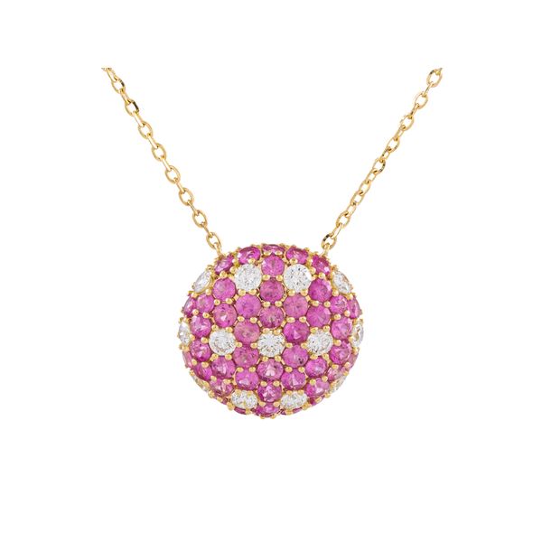 Color Pendant On a Chain Mollys Jewelers Brooklyn, NY
