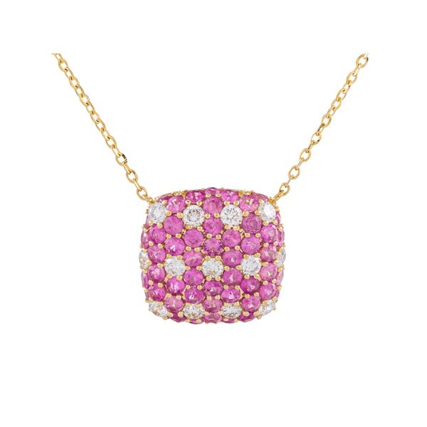 Color Pendant On a Chain Mollys Jewelers Brooklyn, NY