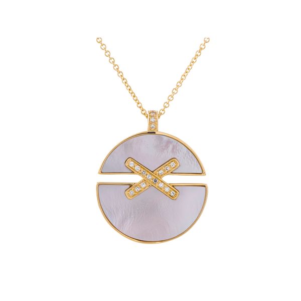 Color Pendant On a Chain Image 2 Mollys Jewelers Brooklyn, NY