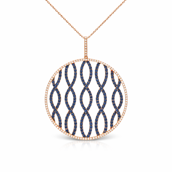 Color Pendant On a Chain Mollys Jewelers Brooklyn, NY