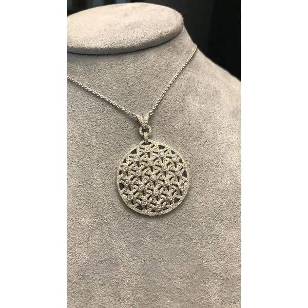 Diamond Pendant Image 2 Mollys Jewelers Brooklyn, NY
