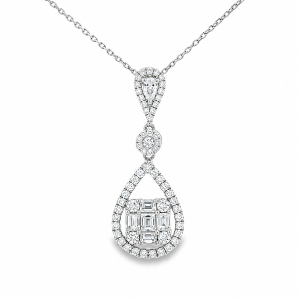 Diamond Pendant Mollys Jewelers Brooklyn, NY
