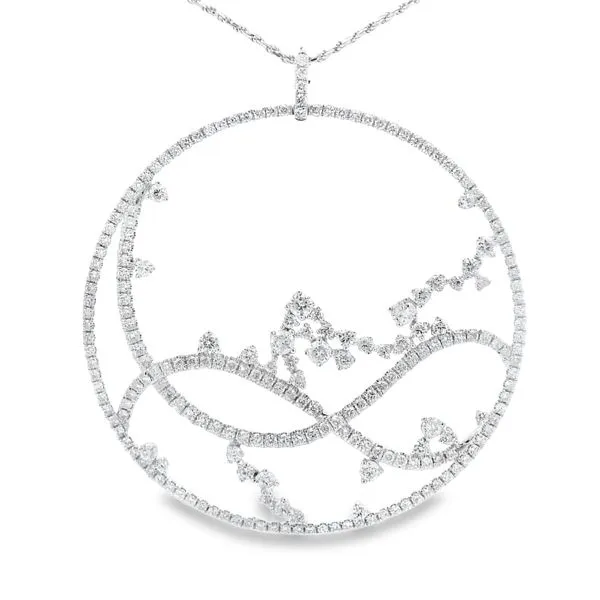 Diamond Pendant Mollys Jewelers Brooklyn, NY