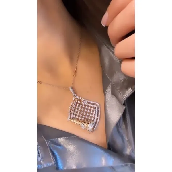 Diamond Pendant Mollys Jewelers Brooklyn, NY