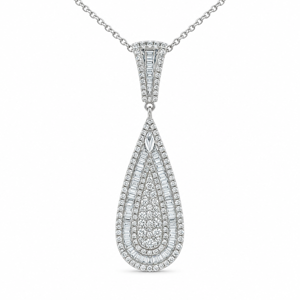 Diamond Pendant Mollys Jewelers Brooklyn, NY