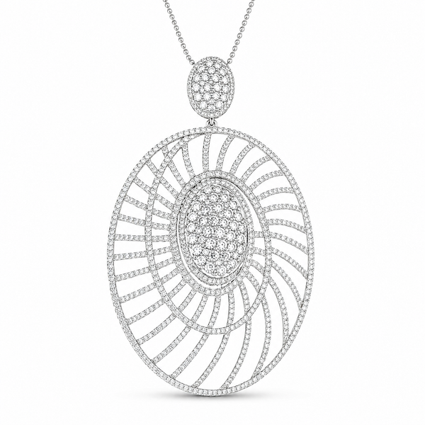 Diamond Pendant Mollys Jewelers Brooklyn, NY