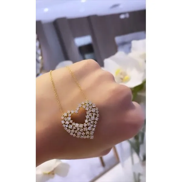 Diamond Pendant Mollys Jewelers Brooklyn, NY