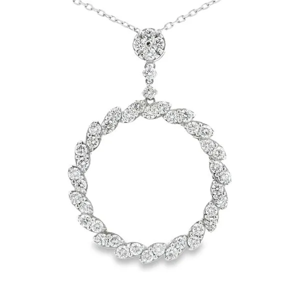 Diamond Pendant Mollys Jewelers Brooklyn, NY
