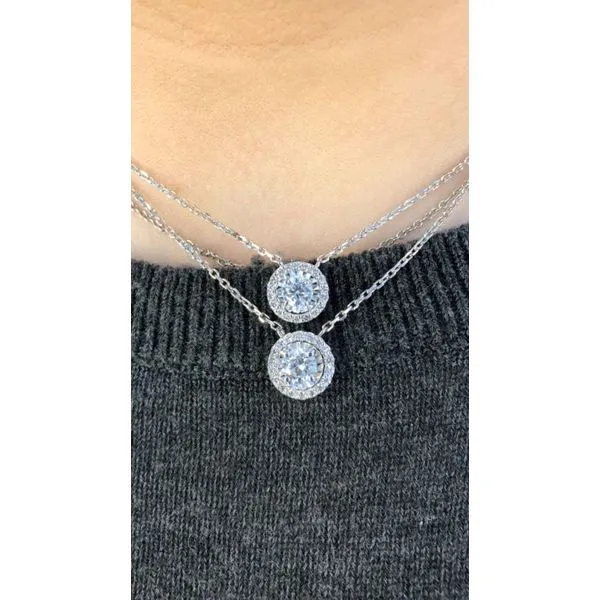 Diamond Pendant Image 3 Mollys Jewelers Brooklyn, NY