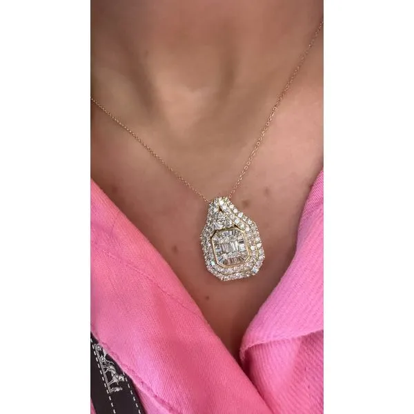 Diamond Pendant Mollys Jewelers Brooklyn, NY