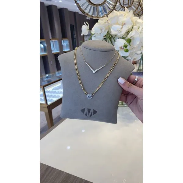 Diamond Pendant Image 3 Mollys Jewelers Brooklyn, NY