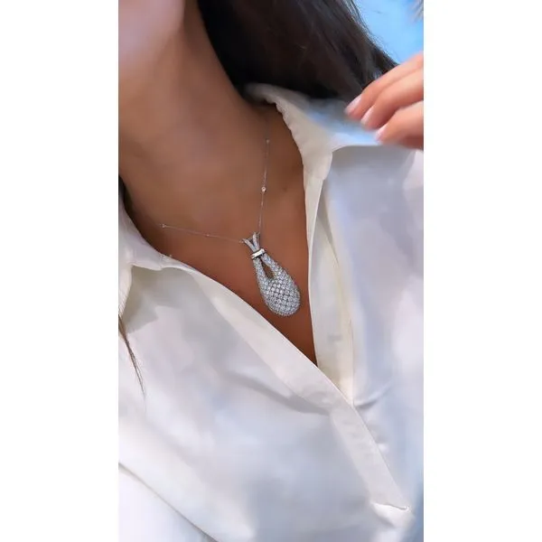 Diamond Pendant Mollys Jewelers Brooklyn, NY