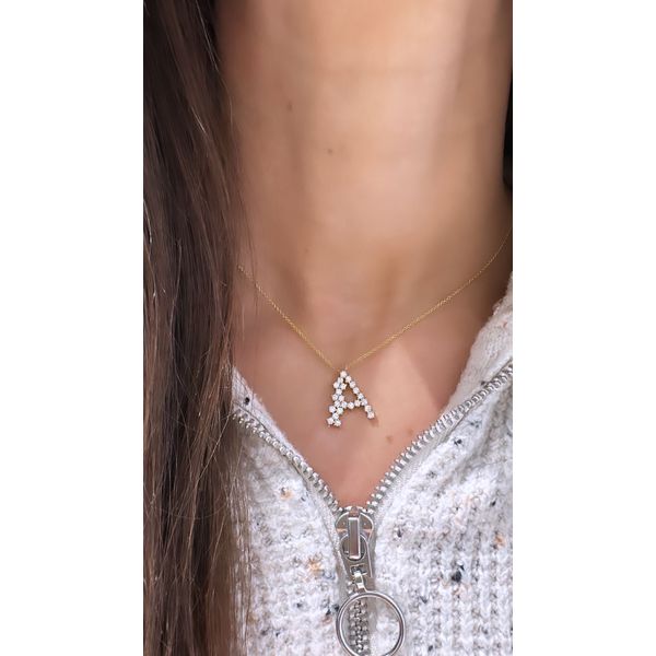 Diamond Pendant Image 2 Mollys Jewelers Brooklyn, NY