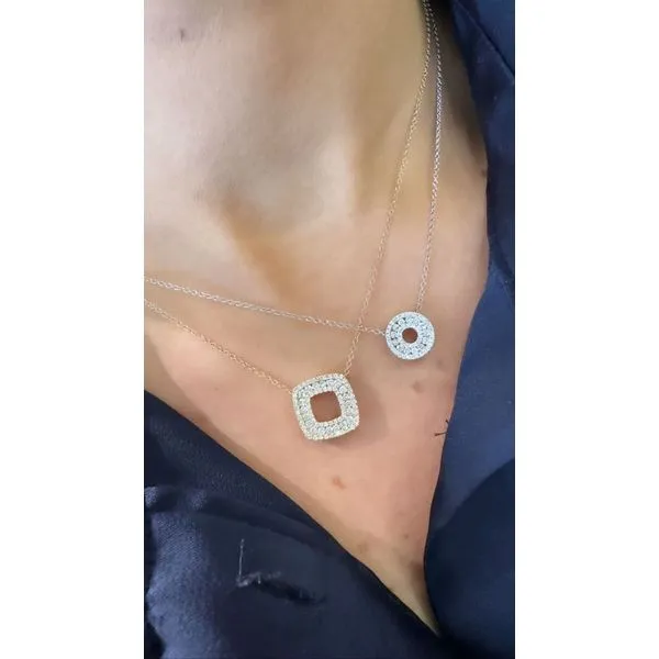 Diamond Pendant Image 2 Mollys Jewelers Brooklyn, NY