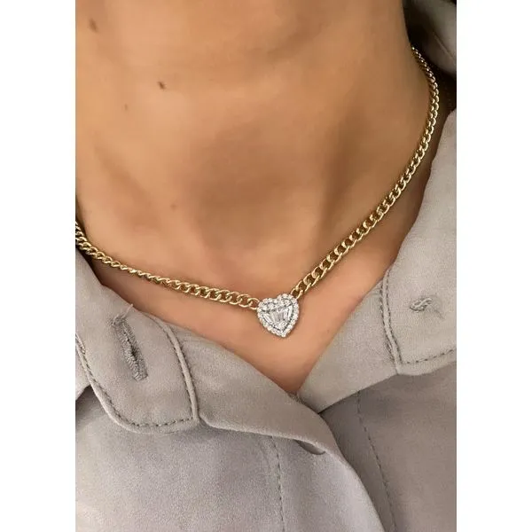 Diamond Pendant Mollys Jewelers Brooklyn, NY