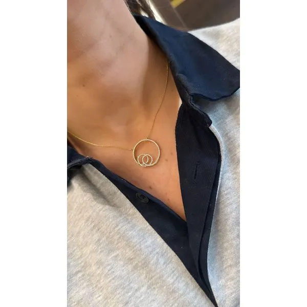 Diamond Pendant Mollys Jewelers Brooklyn, NY