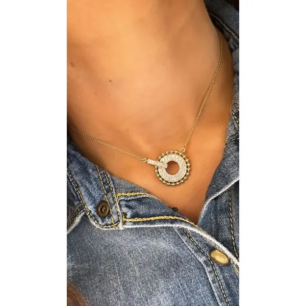 Diamond Pendant Image 2 Mollys Jewelers Brooklyn, NY