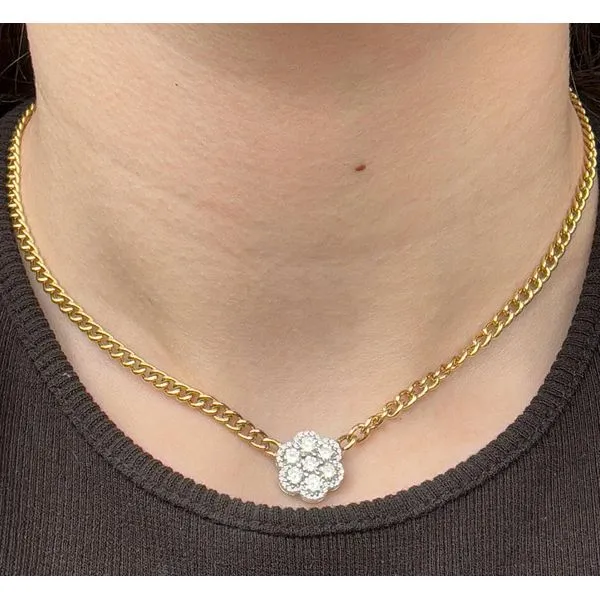 Diamond Pendant Mollys Jewelers Brooklyn, NY