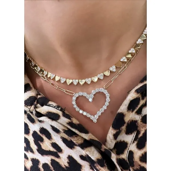 Diamond Pendant Image 2 Mollys Jewelers Brooklyn, NY