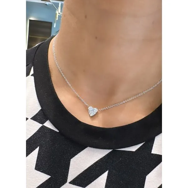 Diamond Pendant Image 2 Mollys Jewelers Brooklyn, NY