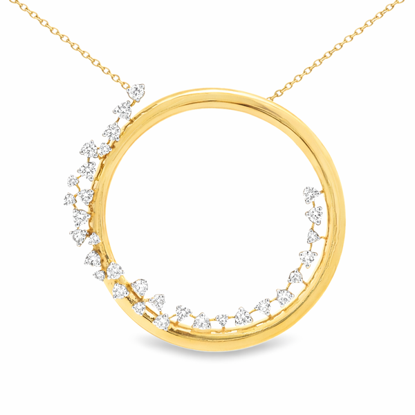 Diamond Pendant Mollys Jewelers Brooklyn, NY