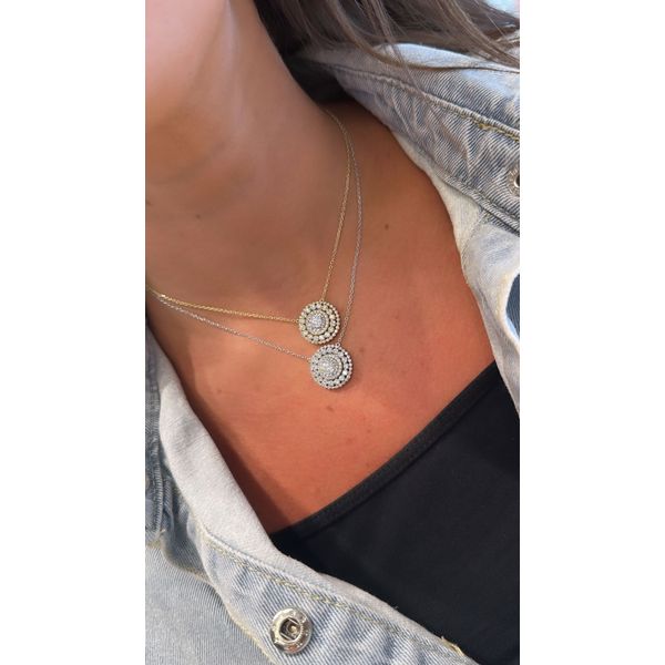 Diamond Pendant Image 2 Mollys Jewelers Brooklyn, NY