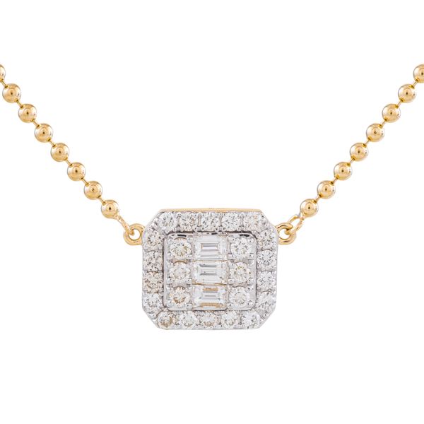 Diamond Pendant Image 2 Mollys Jewelers Brooklyn, NY