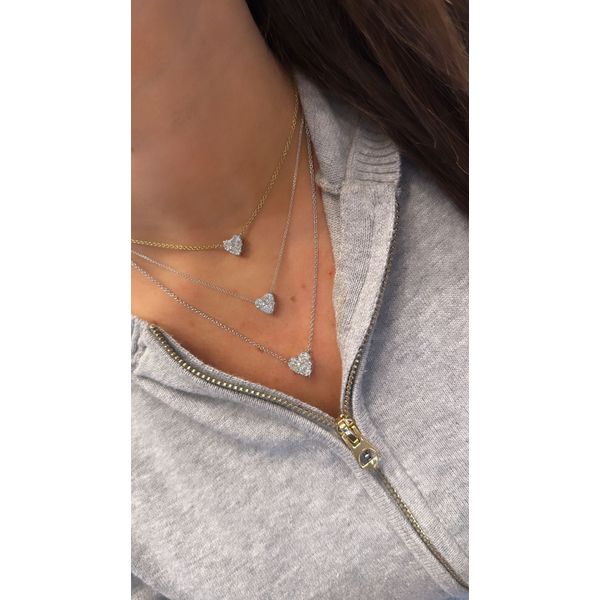 Diamond Pendant Image 3 Mollys Jewelers Brooklyn, NY