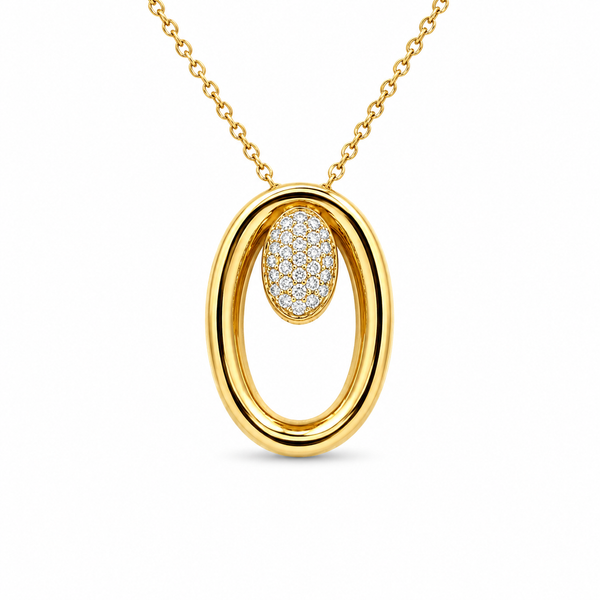 Diamond Pendant Mollys Jewelers Brooklyn, NY