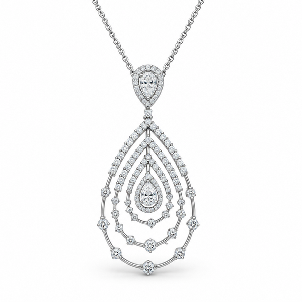 Diamond Pendant Mollys Jewelers Brooklyn, NY