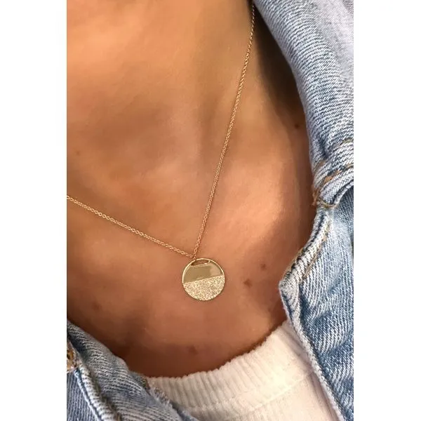 Diamond Pendant Image 2 Mollys Jewelers Brooklyn, NY