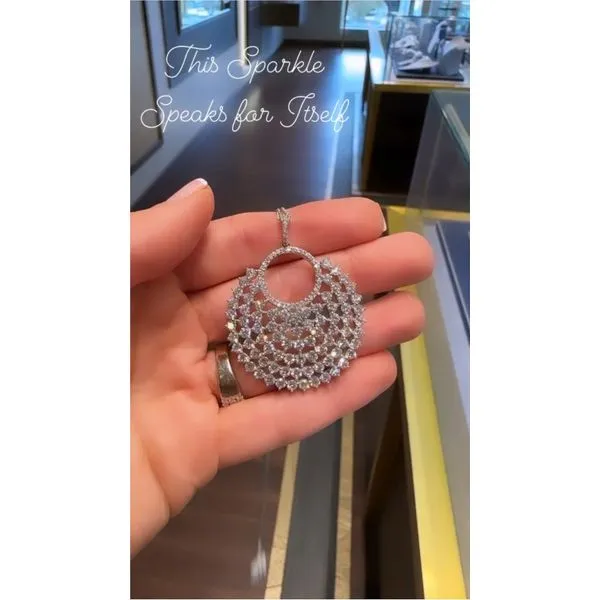 Diamond Pendant Image 2 Mollys Jewelers Brooklyn, NY