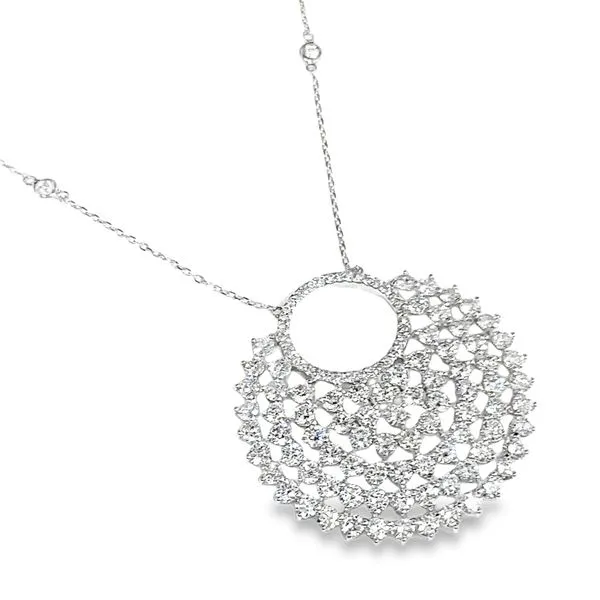 Diamond Pendant Image 3 Mollys Jewelers Brooklyn, NY