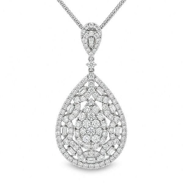 Diamond Pendant Mollys Jewelers Brooklyn, NY