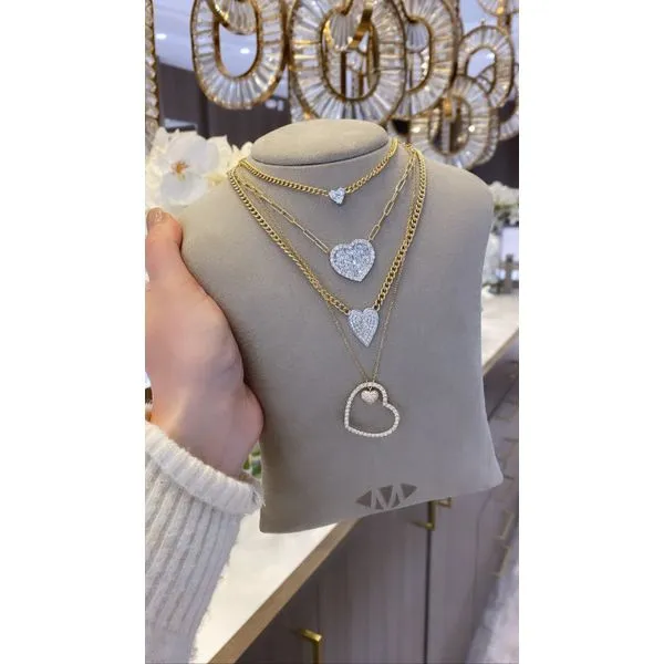 Diamond Pendant Image 3 Mollys Jewelers Brooklyn, NY