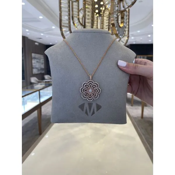 Diamond Pendant Image 3 Mollys Jewelers Brooklyn, NY