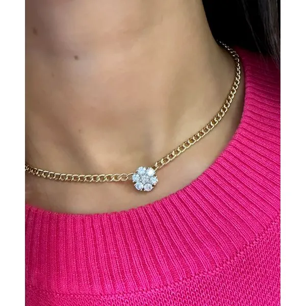 Diamond Pendant Mollys Jewelers Brooklyn, NY