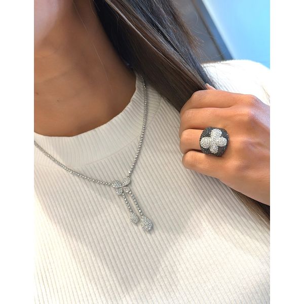 Diamond Necklace Image 2 Mollys Jewelers Brooklyn, NY