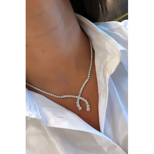Diamond Necklace Mollys Jewelers Brooklyn, NY