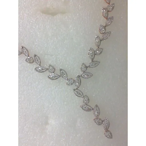 Diamond Necklace Image 2 Mollys Jewelers Brooklyn, NY