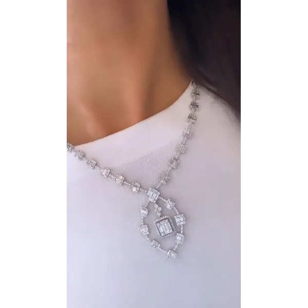 Diamond Necklace Mollys Jewelers Brooklyn, NY