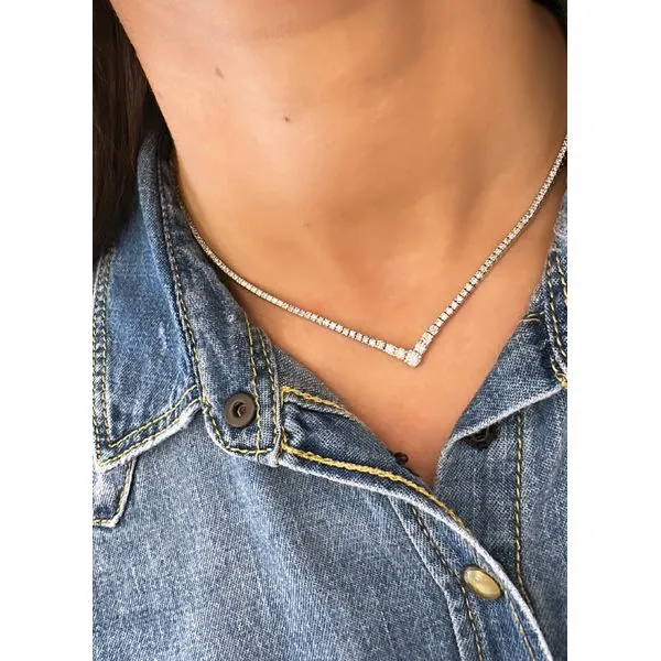 Diamond Necklace Mollys Jewelers Brooklyn, NY