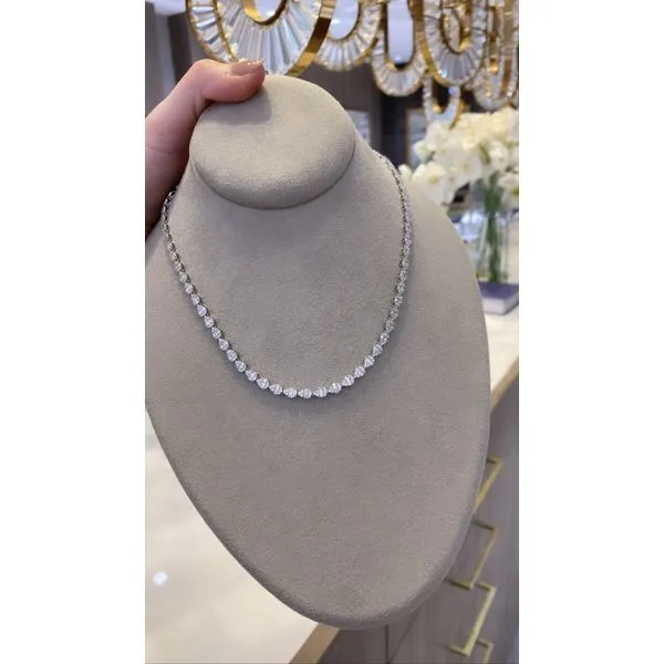 Diamond Necklace Image 2 Mollys Jewelers Brooklyn, NY